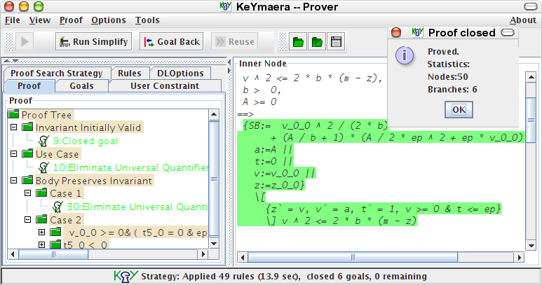 KeYmaera Software: A Hybrid Theorem Prover for Hybrid Systems KeYmaera Software: A Hybrid Theorem Prover for Hybrid Systems