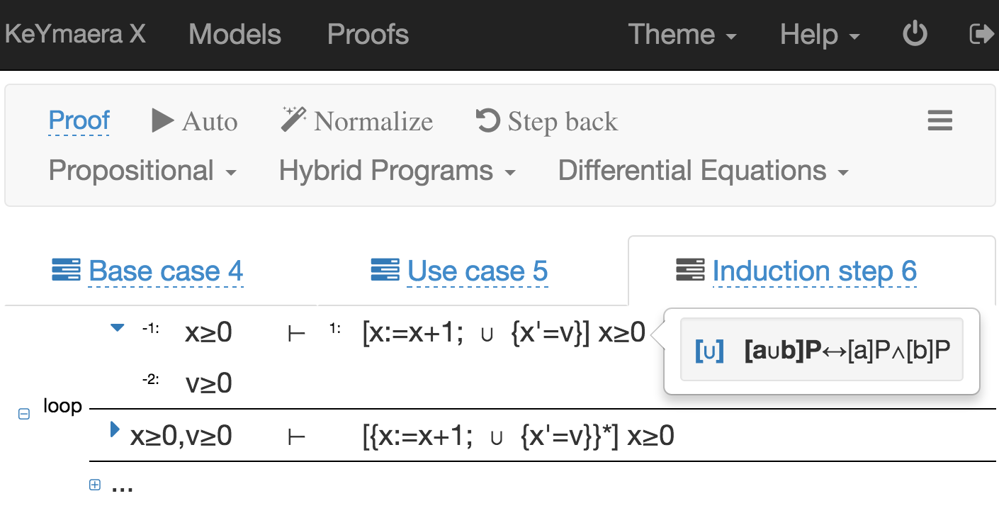 KeYmaera X Software: An aXiomatic Tactical Theorem Prover for Hybrid Systems KeYmaera X Software: An aXiomatic Tactical Theorem Prover for Hybrid Systems